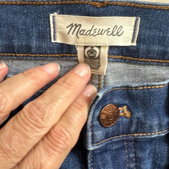 Madewell 10” High Rise Skinny Blue Jean Size 30 - Picture 4 of 7